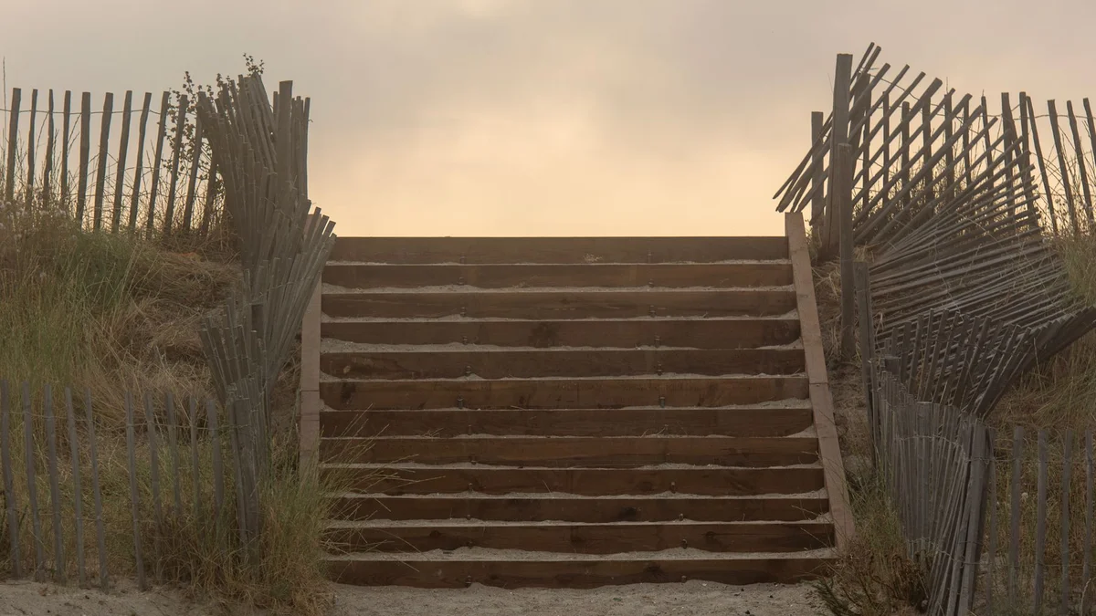 Private dune walkover to the beach
