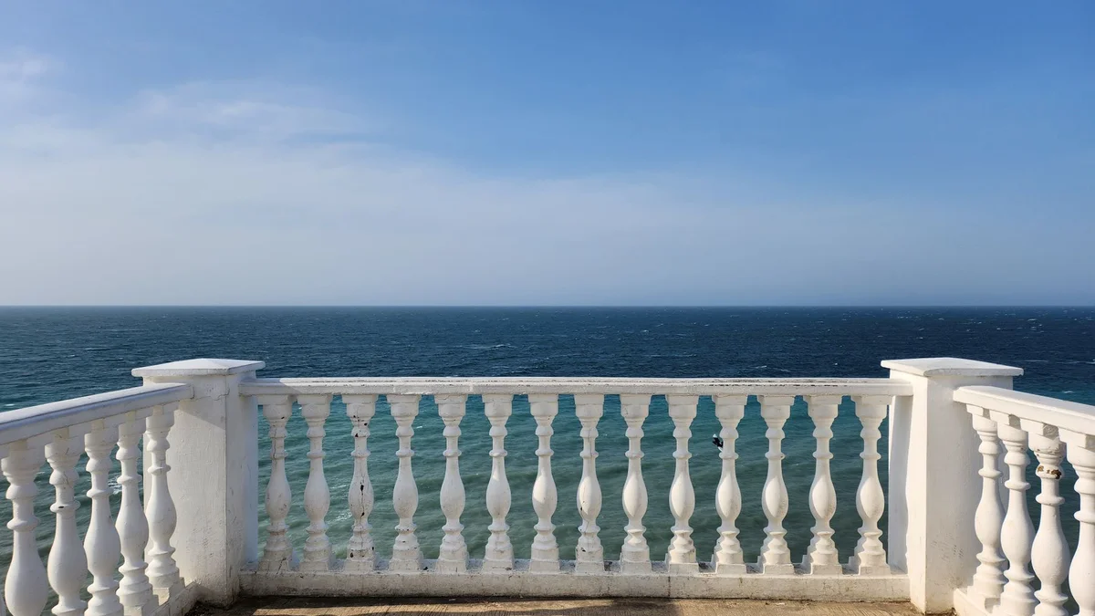 Private Gulf-front balcony